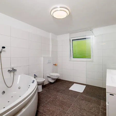 Atemberaubende Mit Whirlpool, Privatpool, Aussendusche, Fitnessraum, Waschmaschine Ferienhaus Tribalj (Primorsko-Goranska)